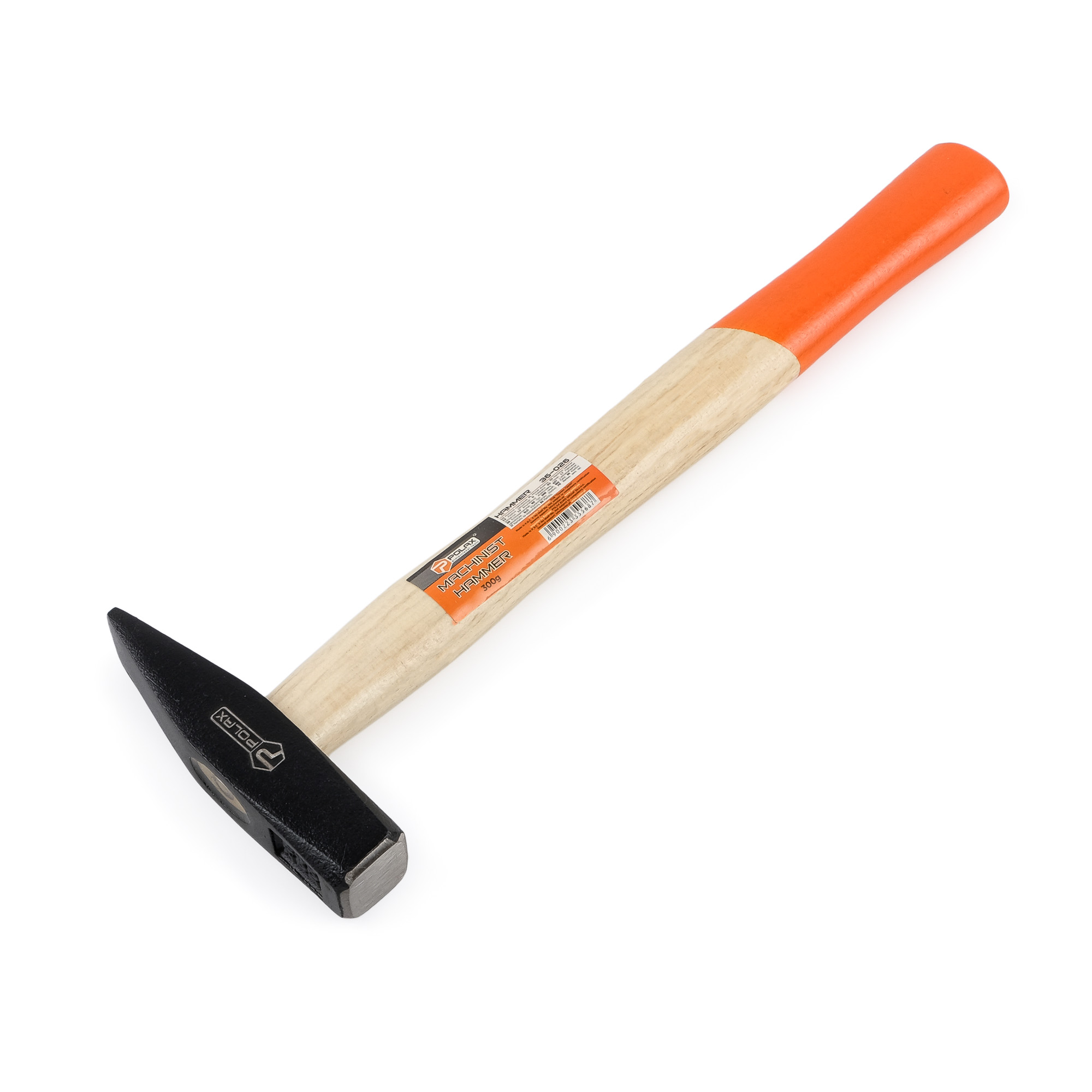 Молоток слюсарний дерев'яна ручка 300 г, Polax